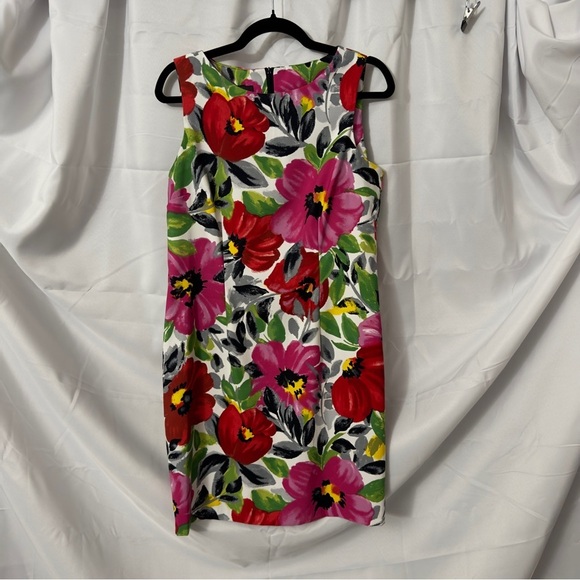Agb Dress Dresses & Skirts - Floral Elegance Sleeveless Midi Dress